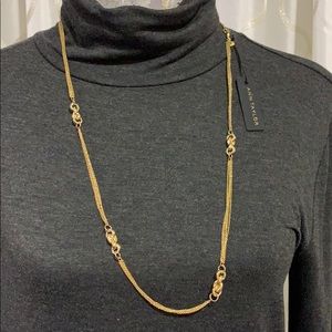 Ann Taylor gold plated necklace